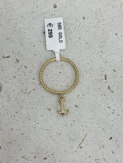 ''ANKER ANHÄNGER''- Ring - 585 Gold - Juwelier Di-EL