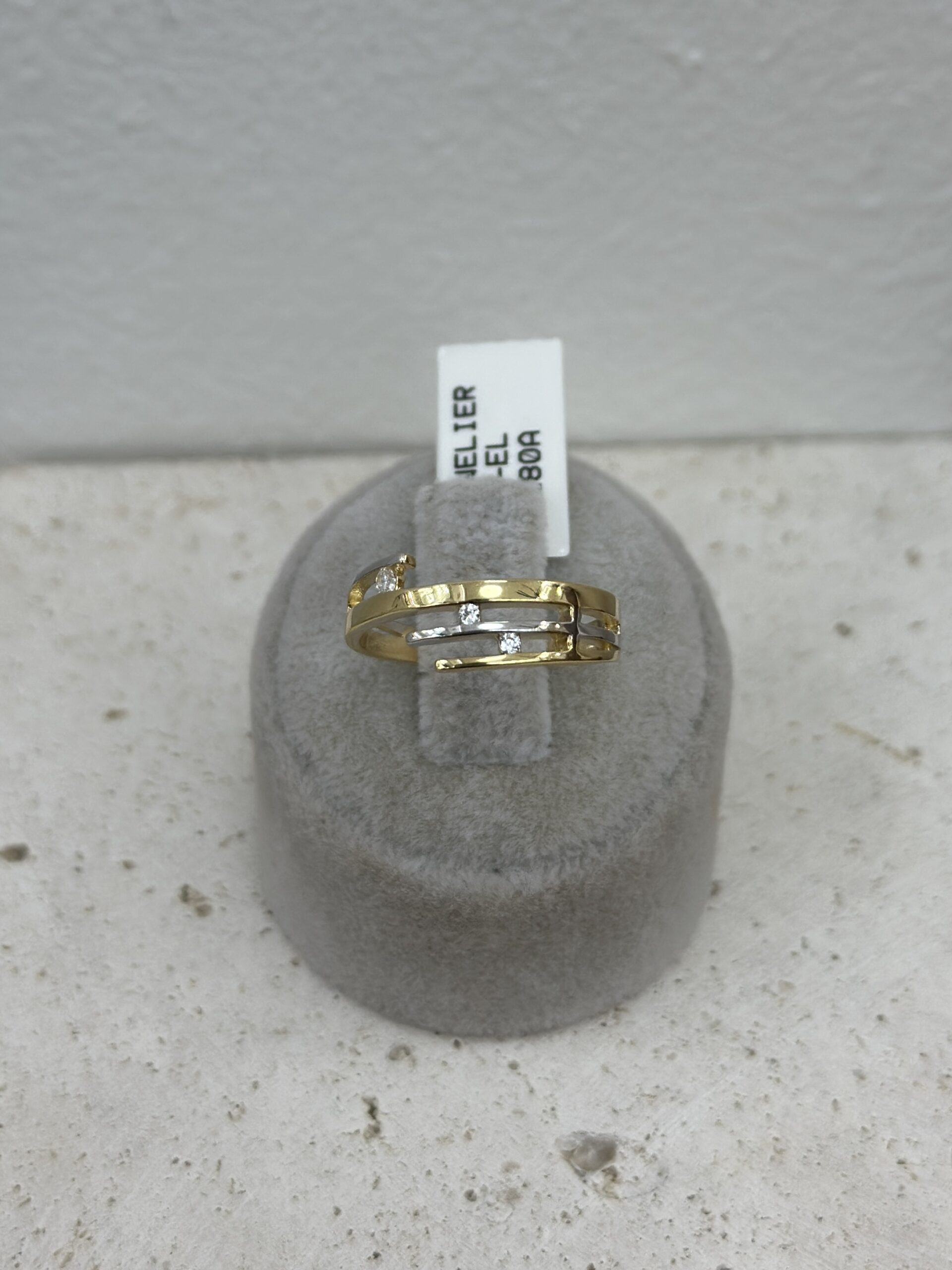 Bicolor Eleganz- Ring - 585er Gold - Juwelier Di-EL – Bild 2