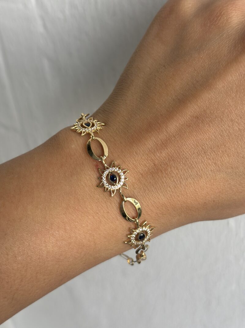 ''AUGE DER VORSEHUNG''-Armband - 585er Gold - Juwelier Di-EL