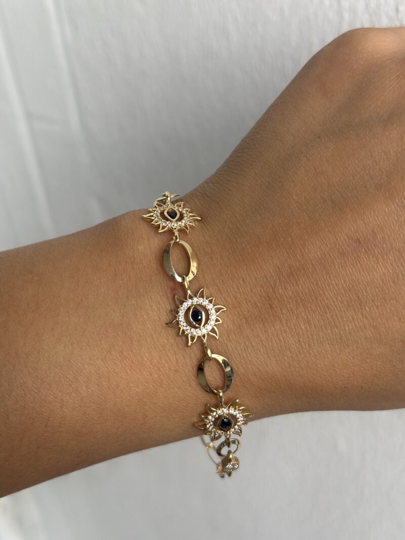 ''AUGE DER VORSEHUNG''-Armband - 585er Gold - Juwelier Di-EL – Bild 2