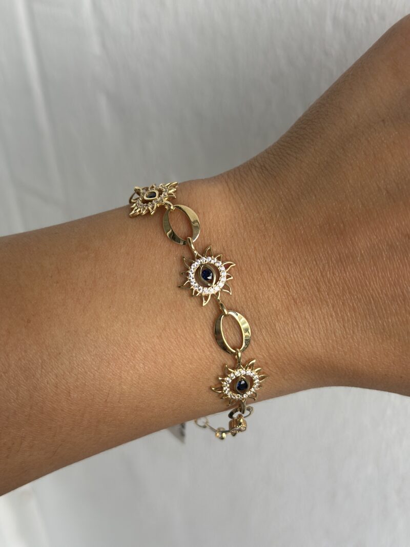 ''AUGE DER VORSEHUNG''-Armband - 585er Gold - Juwelier Di-EL – Bild 4