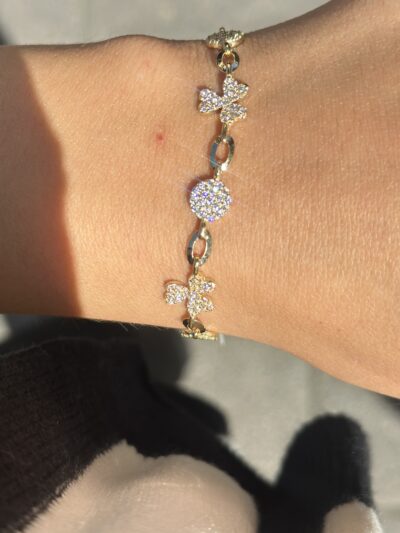 ''BLOSSOM''-Armband - 585er Gold - Juwelier Di-EL