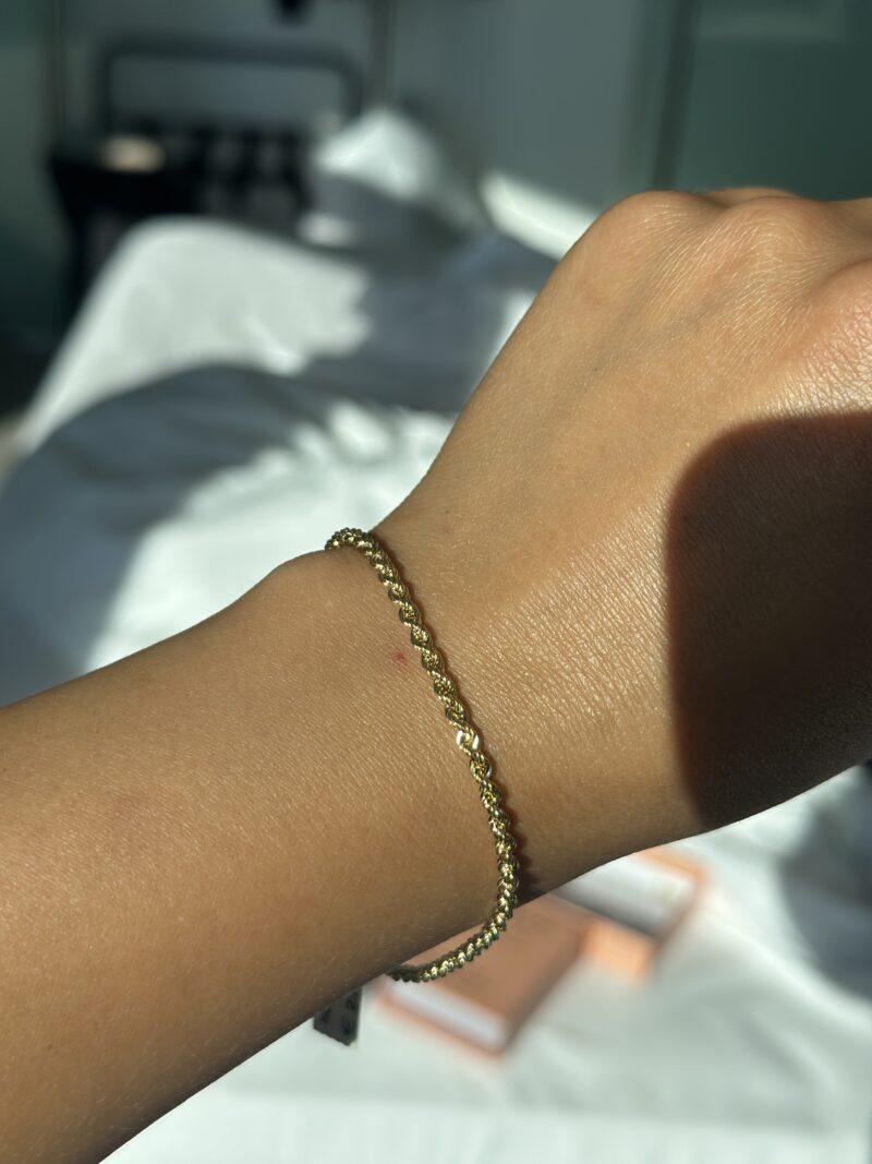 Kordellkette -Armband - 585er Gold - Juwelier Di-EL – Bild 4