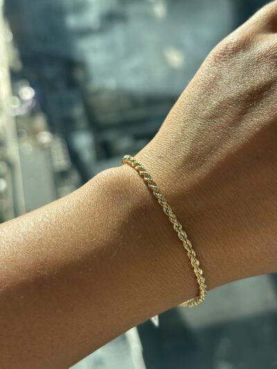 Kordellkette -Armband - 585er Gold - Juwelier Di-EL