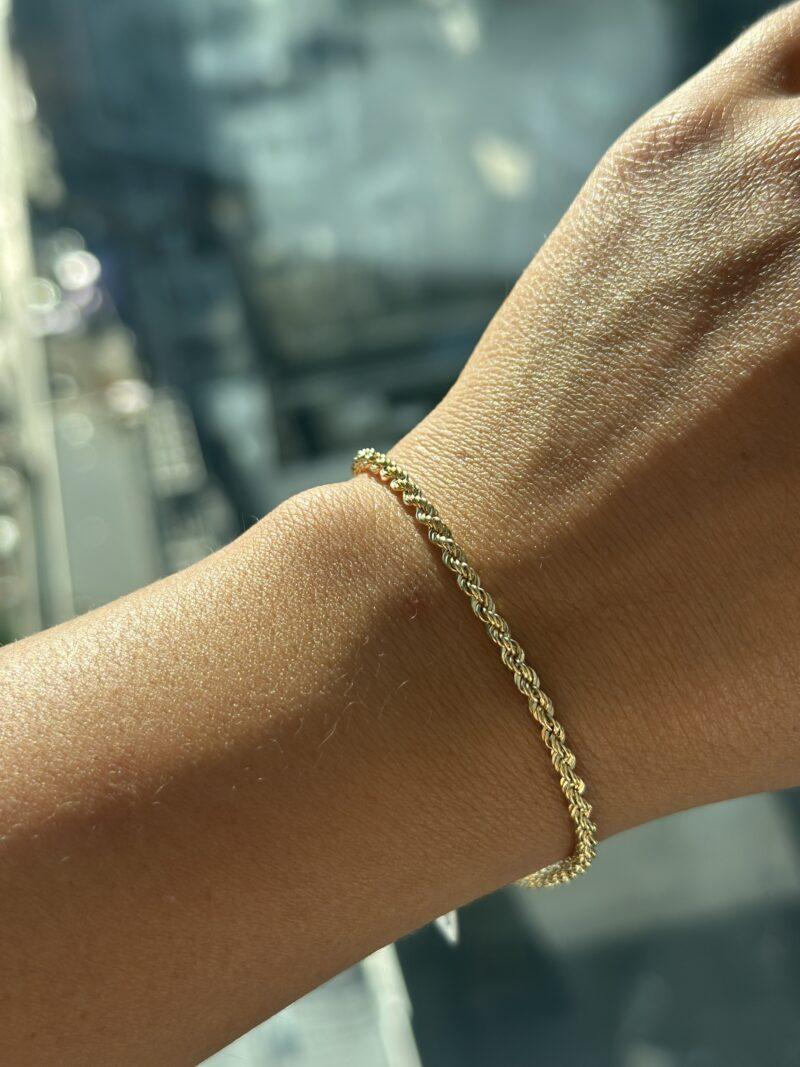 Kordellkette -Armband - 585er Gold - Juwelier Di-EL