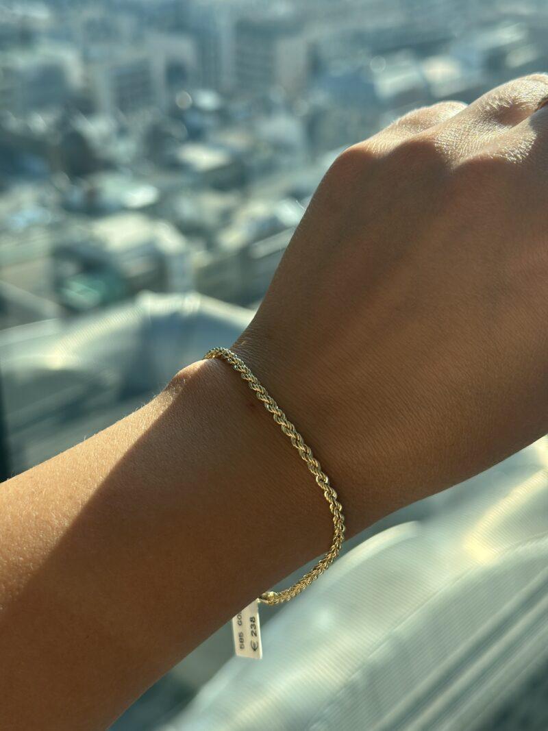 Kordellkette -Armband - 585er Gold - Juwelier Di-EL – Bild 2