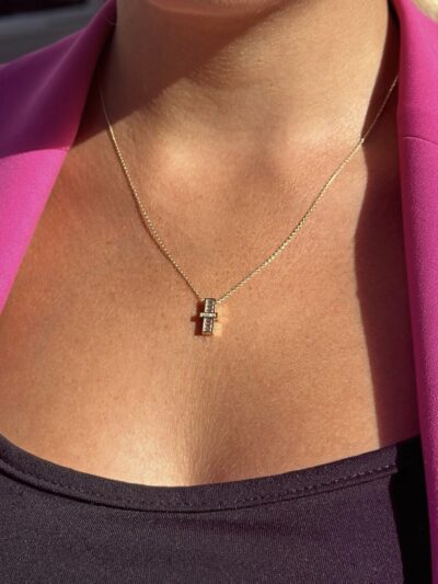 ''Glanz Collier''- Kette mit Anhänger - 585er Gold - Juwelier Di-EL