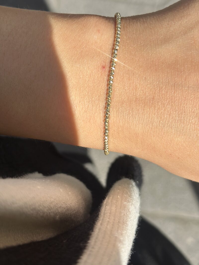 ''Dorika''-Armband - 585er Gold - Juwelier Di-EL – Bild 2