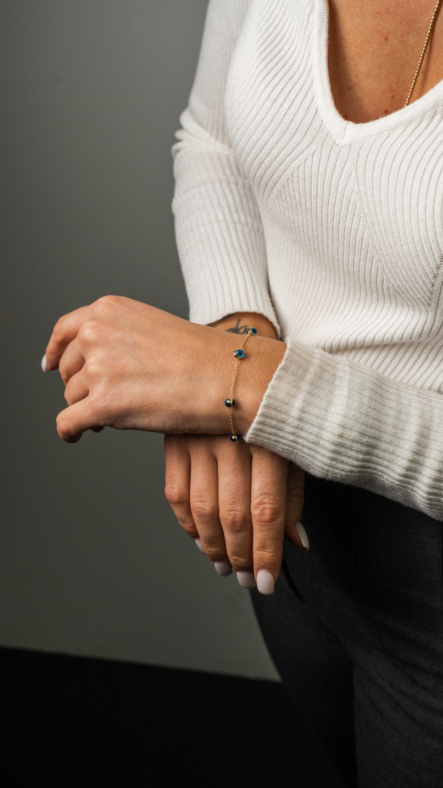 Multi Nazar-Armband - 585er Gold - Juwelier Di-EL – Bild 2