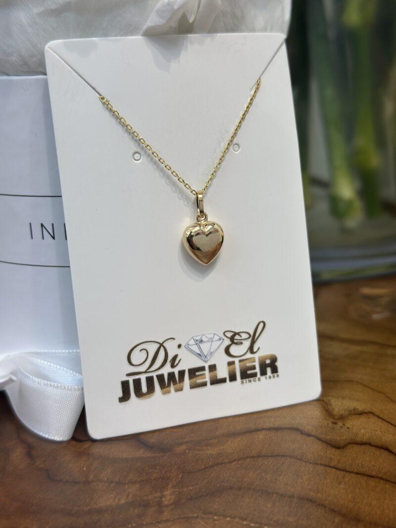 ''Herzel''-Kette mit Anhänger - 585er Gold - Juwelier Di-EL – Bild 2