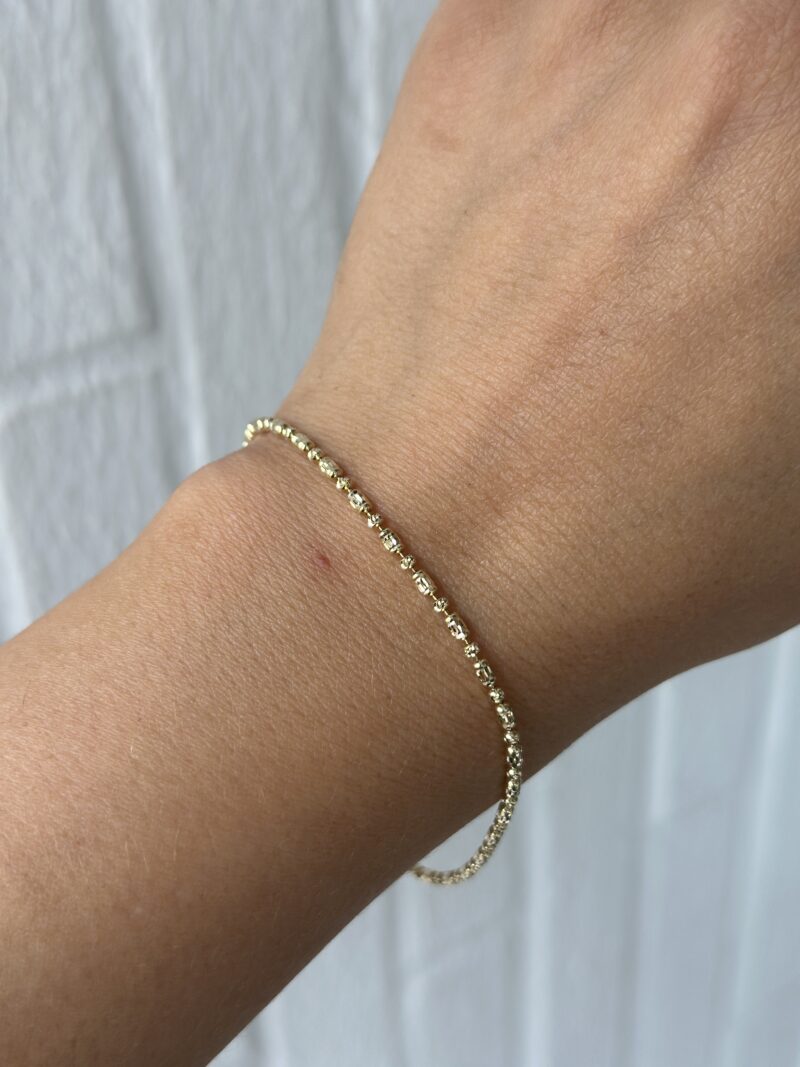 ''Dorika Bead''-Armband - 585er Gold - Juwelier Di-EL – Bild 11
