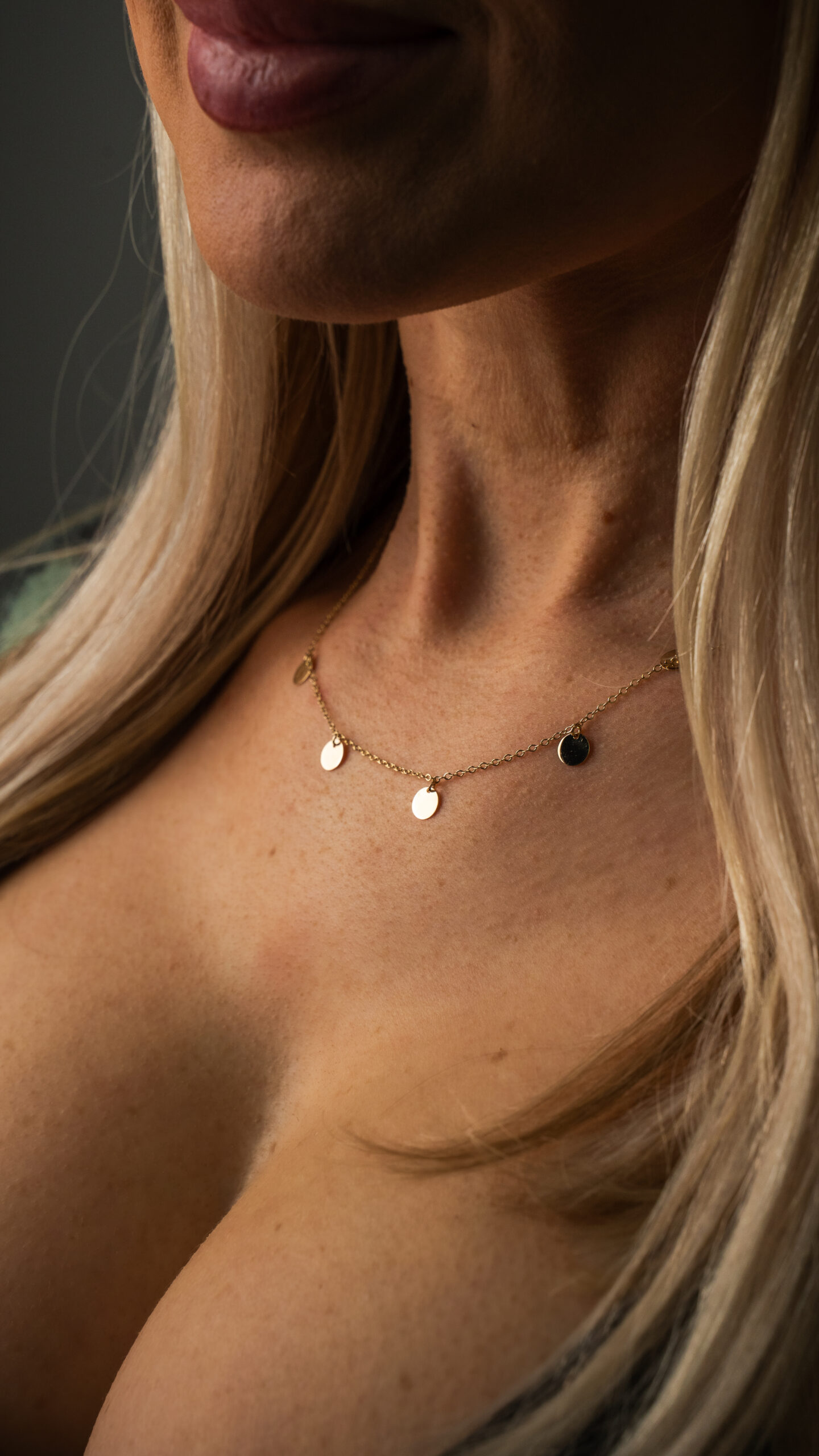 ''Lady Platten''-Halskette - 585er Gold - Juwelier Di-EL – Bild 2