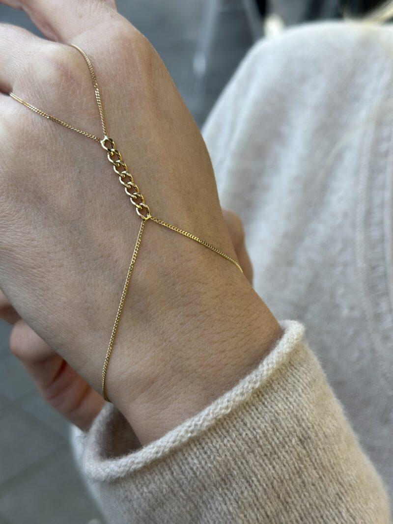 ''Kettenglied''-Handkette - 585er Gold - Juwelier Di-EL