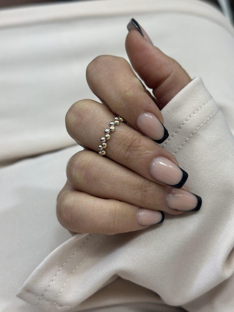 Kugelring Bicolor-Ring - 585er Gold - Juwelier Di-EL