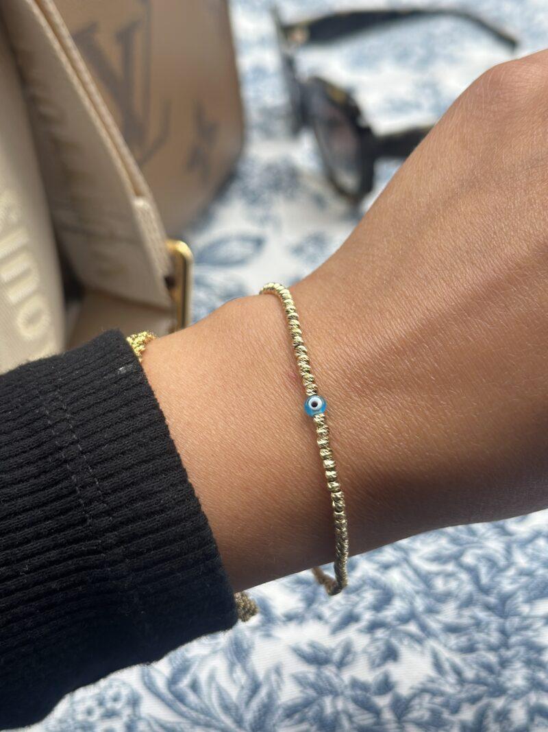 Dorika Nazar -Armband - 585er Gold - Juwelier Di-EL – Bild 3