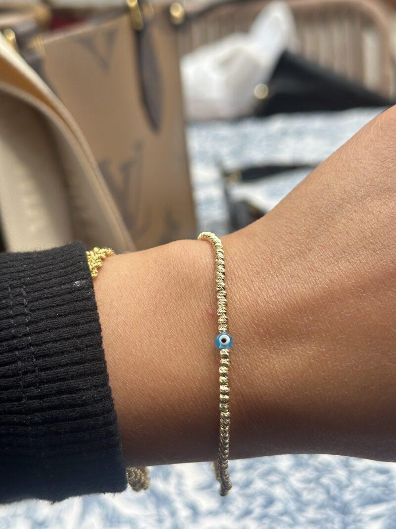 Dorika Nazar -Armband - 585er Gold - Juwelier Di-EL – Bild 4