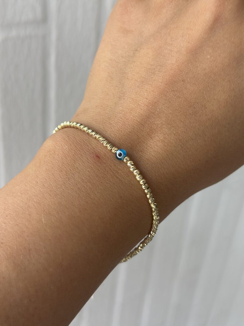 Dorika Nazar -Armband - 585er Gold - Juwelier Di-EL – Bild 3