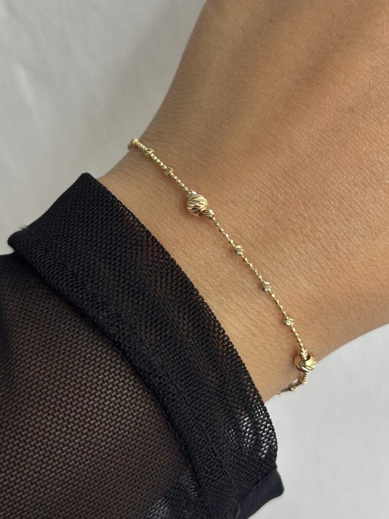 Dorika Lichtspiel -Armband - 585er Gold - Juwelier Di-EL