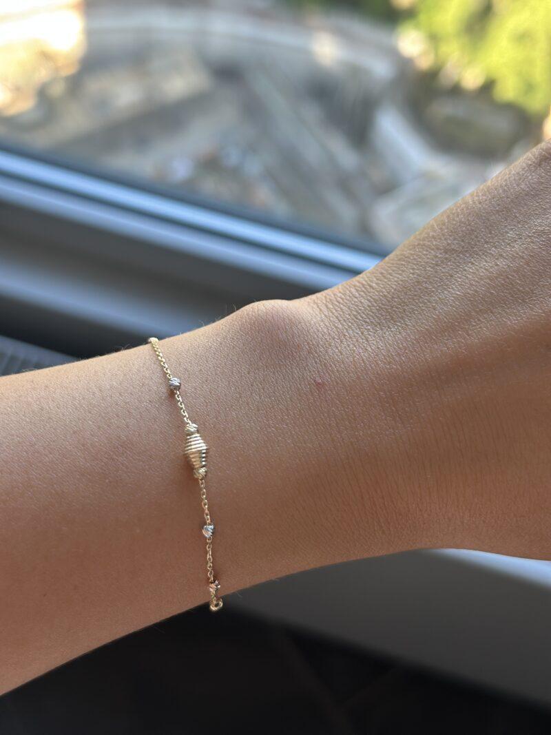 Dorika Spindel Tricolor -Armband - 585er Gold - Juwelier Di-EL – Bild 5