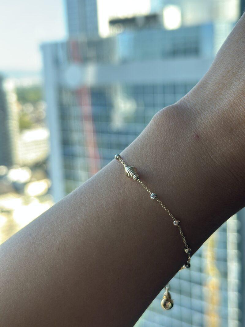 Dorika Spindel Tricolor -Armband - 585er Gold - Juwelier Di-EL – Bild 7