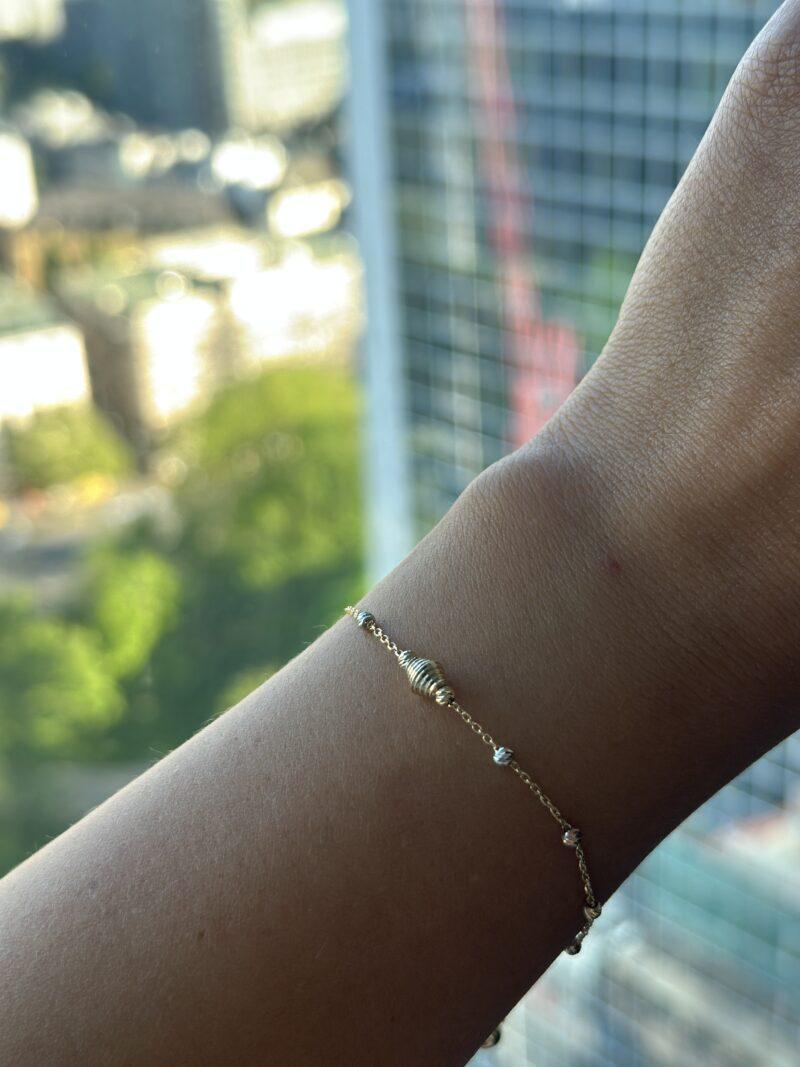 Dorika Spindel Tricolor -Armband - 585er Gold - Juwelier Di-EL – Bild 9