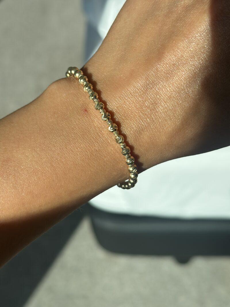Dorika Breit -Armband - 585er Gold - Juwelier Di-EL – Bild 3
