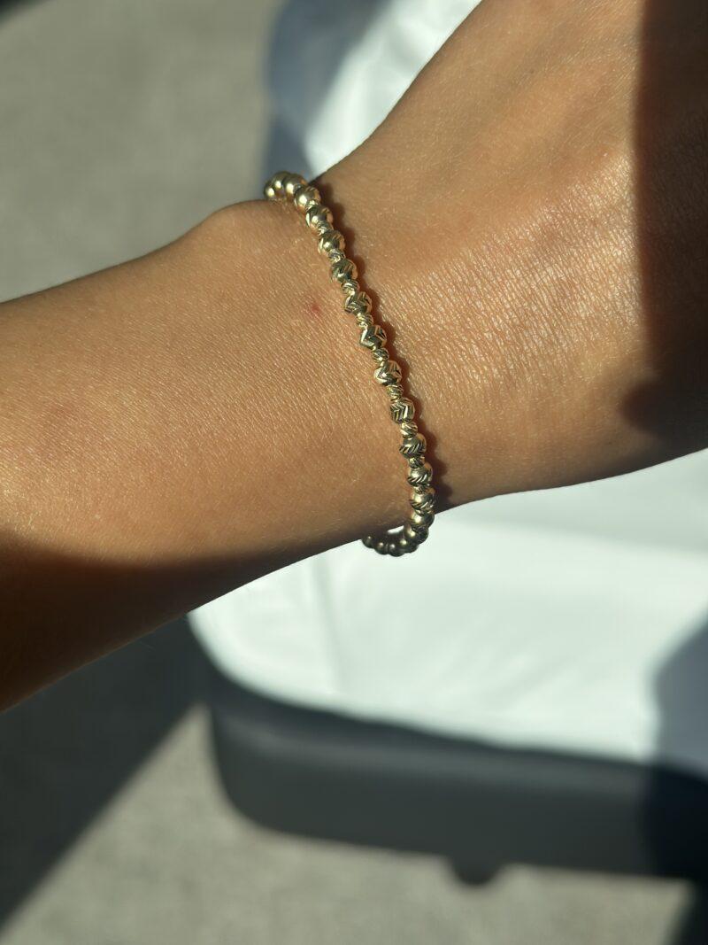 Dorika Breit -Armband - 585er Gold - Juwelier Di-EL – Bild 4