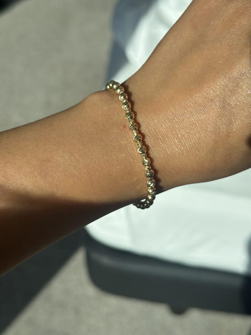 Dorika Breit -Armband - 585er Gold - Juwelier Di-EL – Bild 5