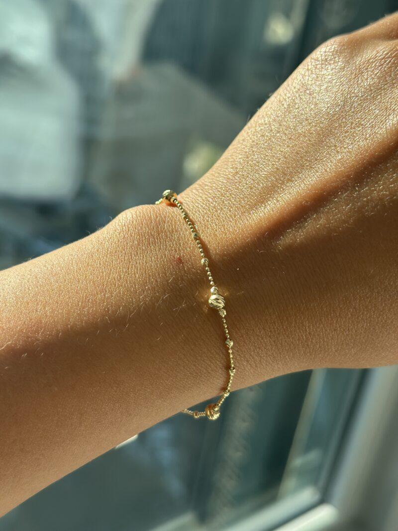 Dorika Lichtspiel -Armband - 585er Gold - Juwelier Di-EL