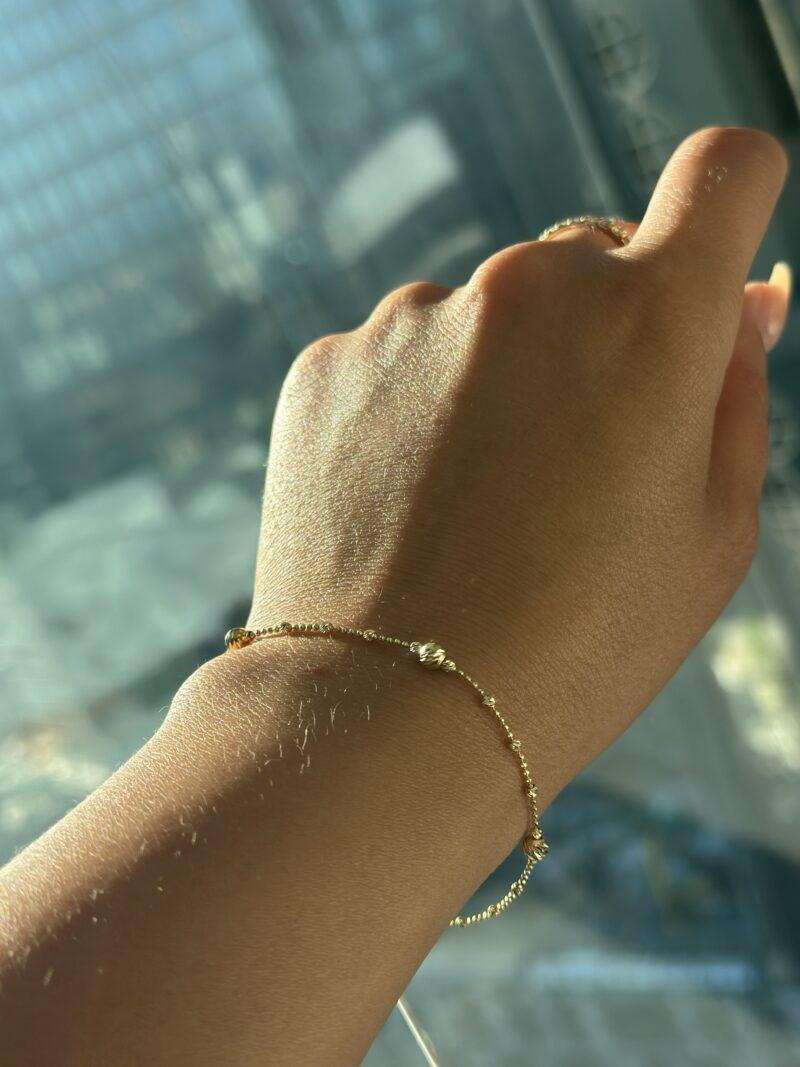 Dorika Lichtspiel -Armband - 585er Gold - Juwelier Di-EL – Bild 2