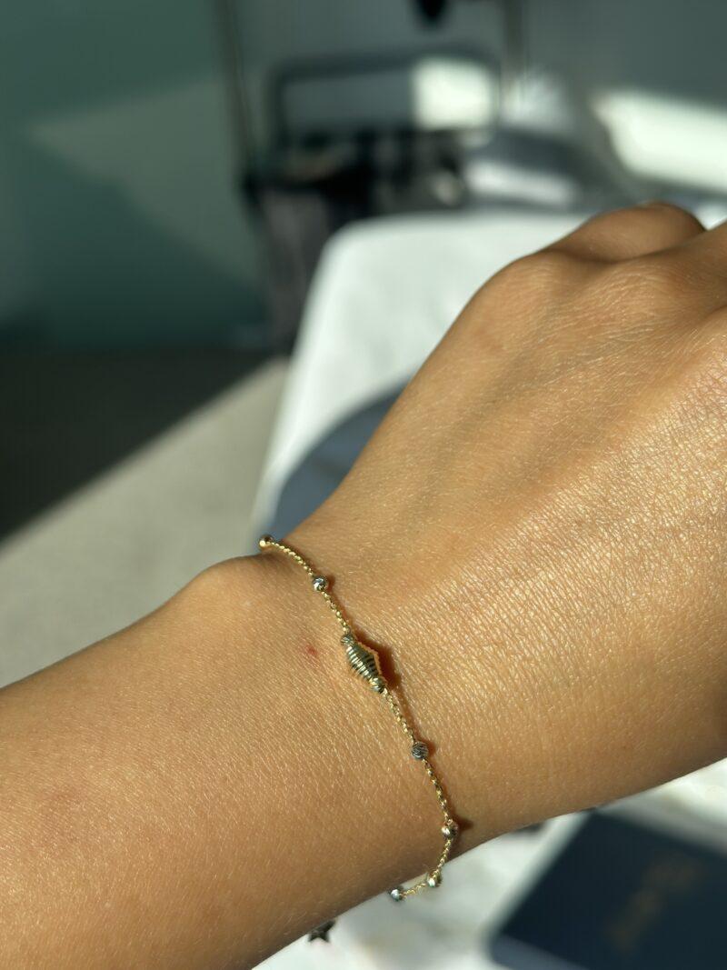 Dorika Spindel Tricolor -Armband - 585er Gold - Juwelier Di-EL – Bild 4