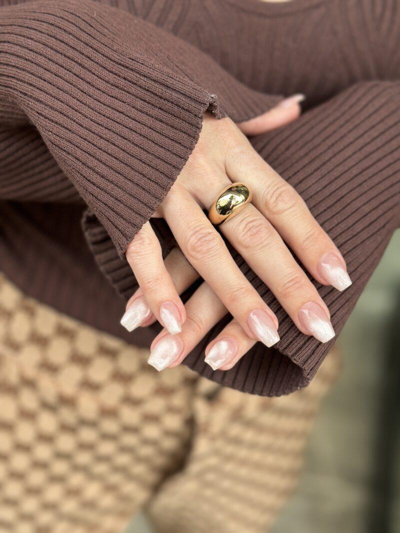 Band Bombe -Ring - 585er Gold - Juwelier Di-EL – Bild 2
