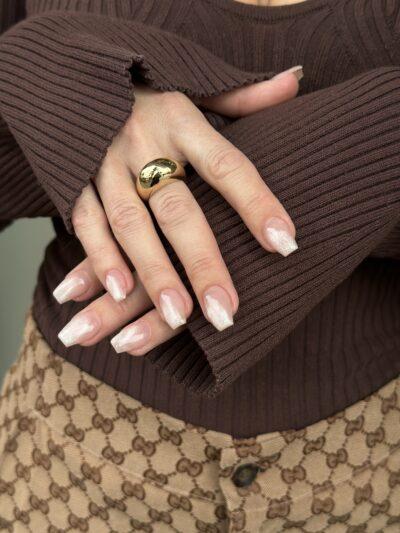 Band Bombe -Ring - 585er Gold - Juwelier Di-EL