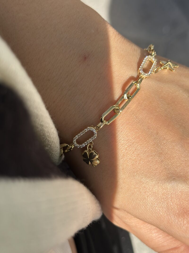 Glücksbringer Charm-Armband - 585er Gold - Juwelier Di-EL – Bild 9