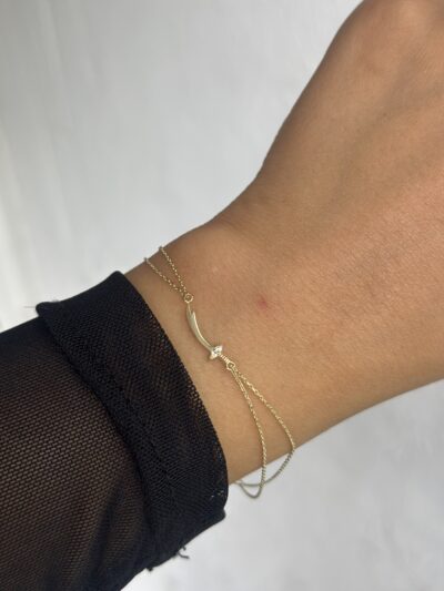Schwert - Armband - 585er Gold - Juwelier Di-EL