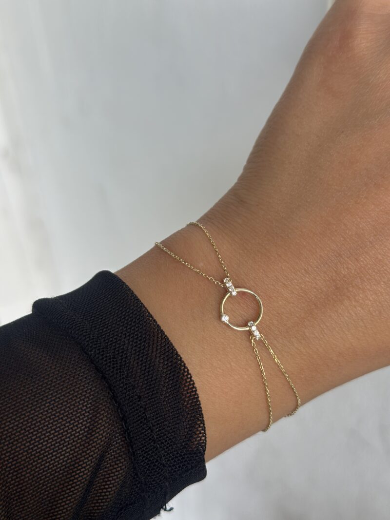 Kreis Element Filigran -Armband - 585er Gold - Juwelier Di-EL – Bild 5