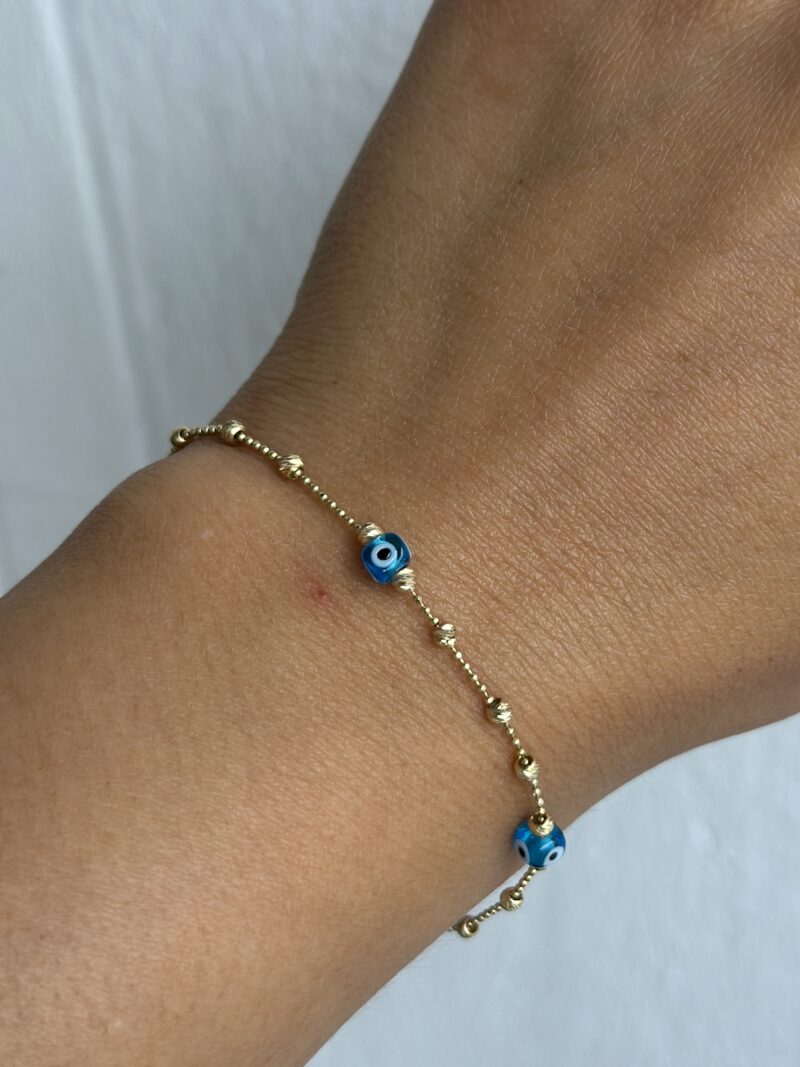 Nazar Dorika -Armband - 585er Gold - Juwelier Di-EL – Bild 5
