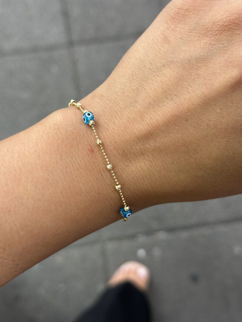 Nazar Dorika -Armband - 585er Gold - Juwelier Di-EL – Bild 6