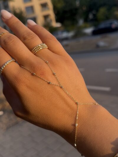 Dorika- Handkette - 585er Gold - Juwelier Di-EL