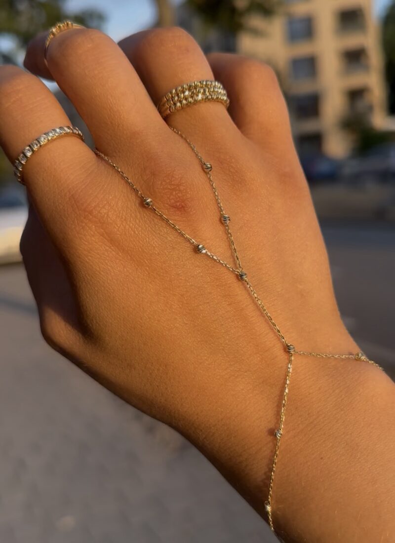Dorika- Handkette - 585er Gold - Juwelier Di-EL – Bild 3