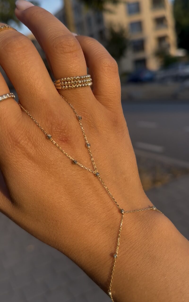 Dorika- Handkette - 585er Gold - Juwelier Di-EL – Bild 2