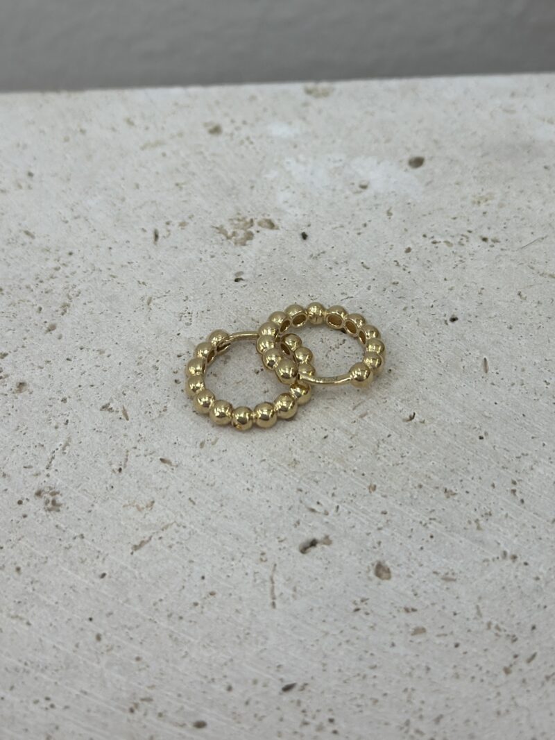 Kugel Creole Small-Ohrring - 585er Gold - Juwelier Di-EL