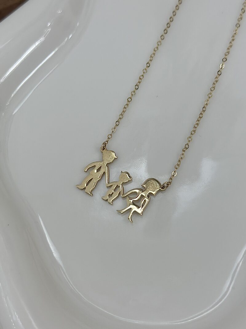 Familie Mustermann- Kette mit Anhänger - 585er Gold - Juwelier Di-EL