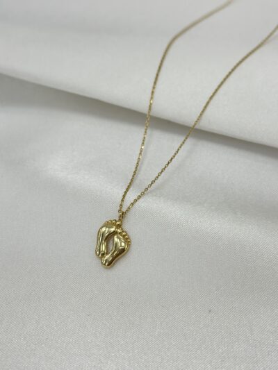 Babyfüsse - Kette mit Anhänger - 585er Gold - Juwelier Di-EL