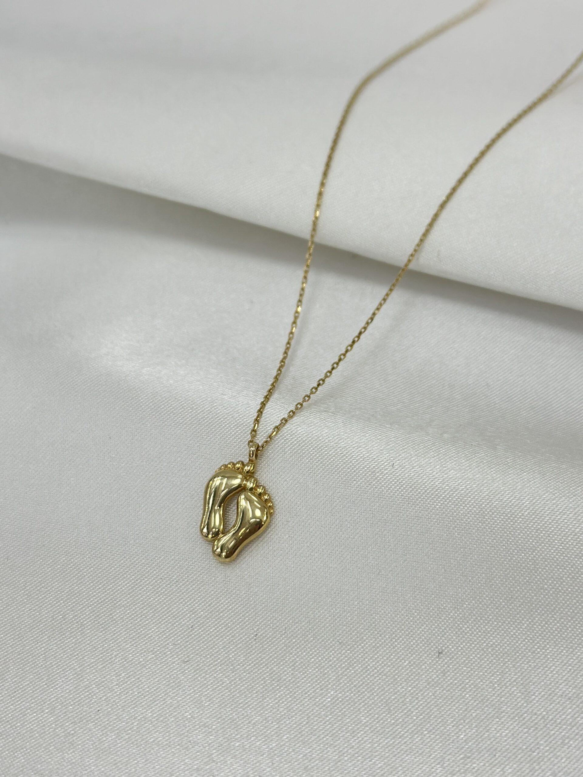 Babyfüsse - Kette mit Anhänger - 585er Gold - Juwelier Di-EL