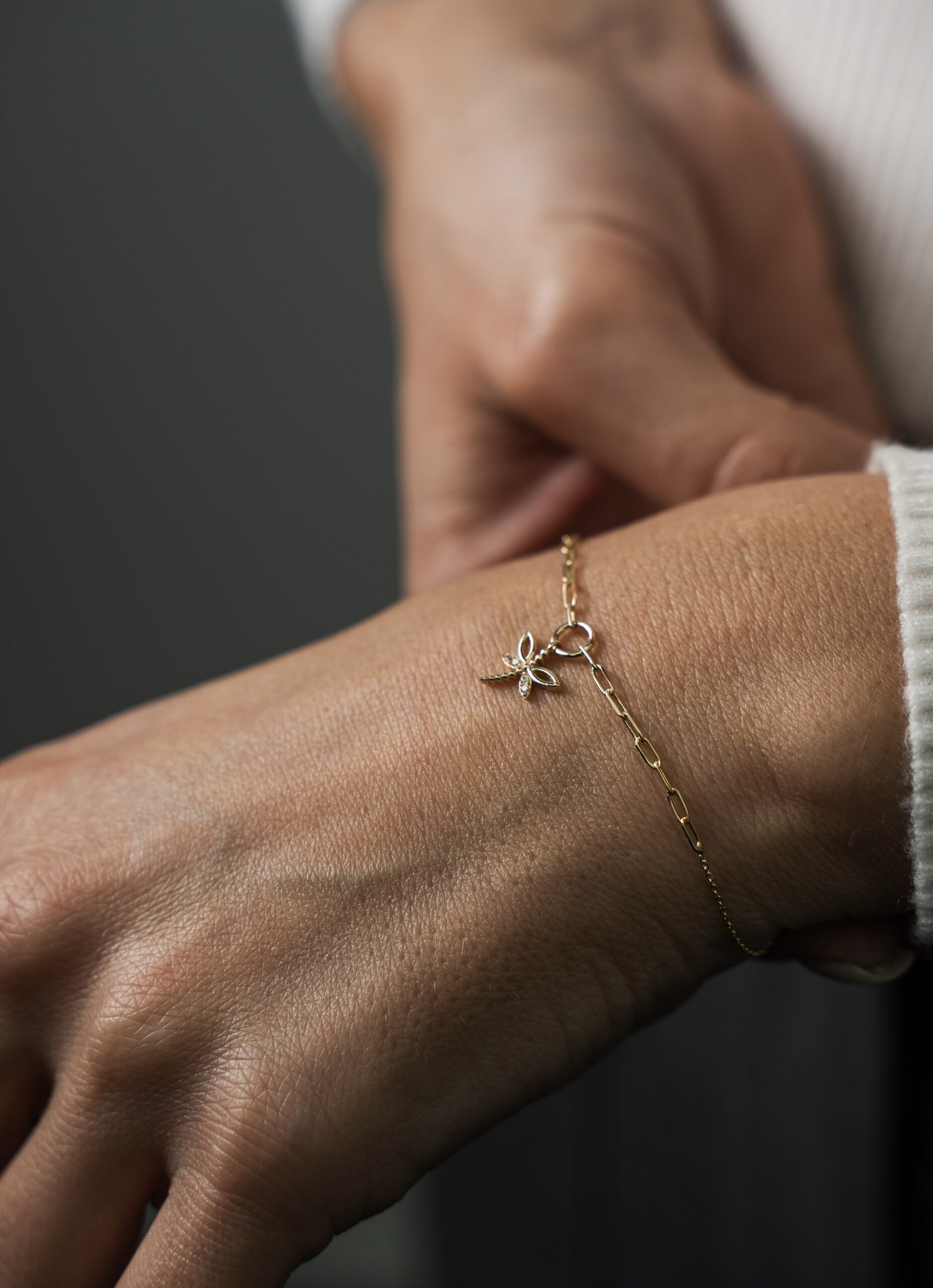 Liebellen Glieder- Armband - 585er Gold - Juwelier Di-EL