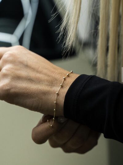 Kugel Armband dezent- Armband - 585er Gold - Juwelier Di-EL