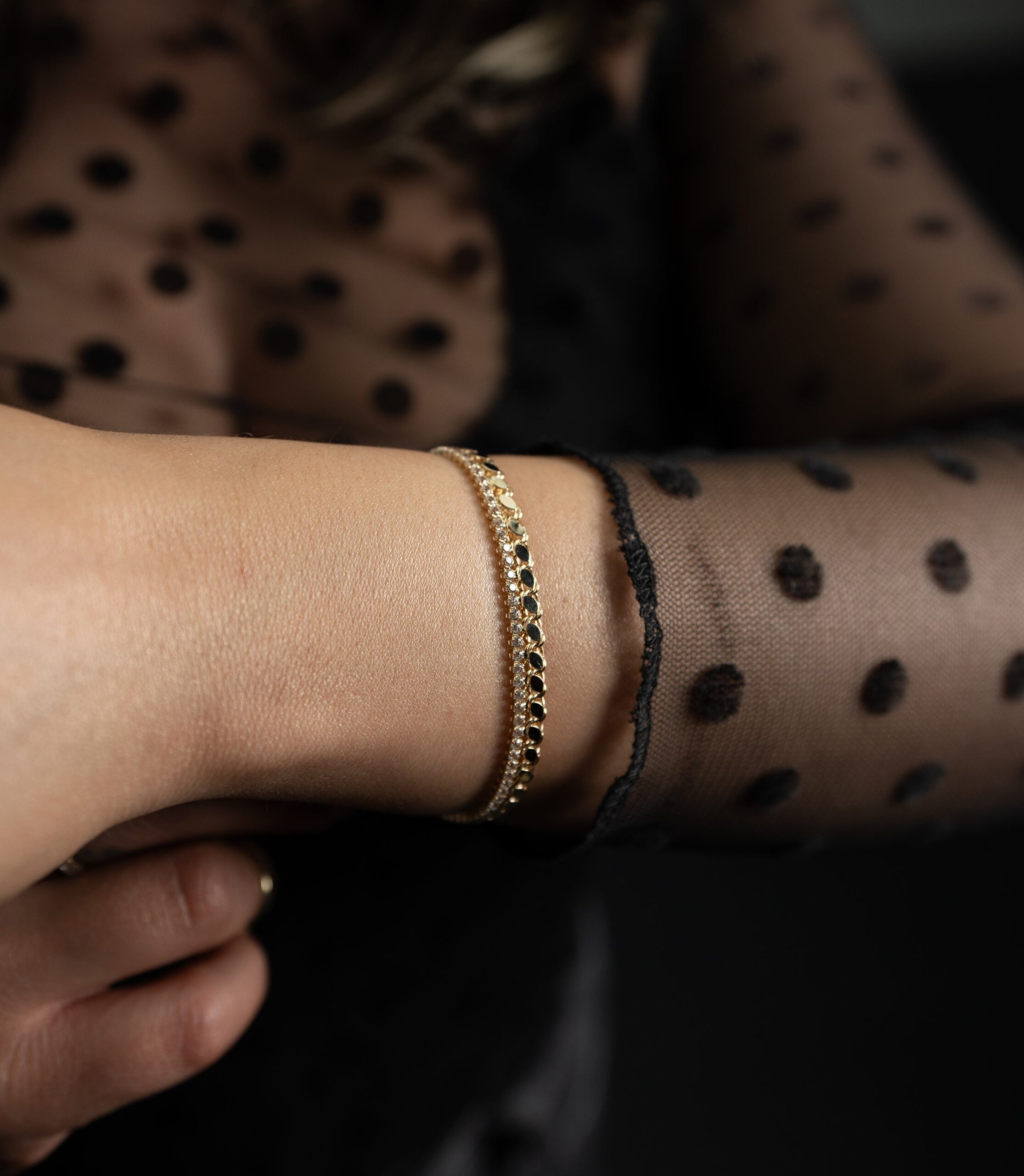 Di-EL Shine- Armband - 585er Gold - Juwelier Di-EL – Bild 2