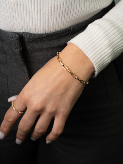 Glieder - Armband - 585er Gold - Juwelier Di-EL